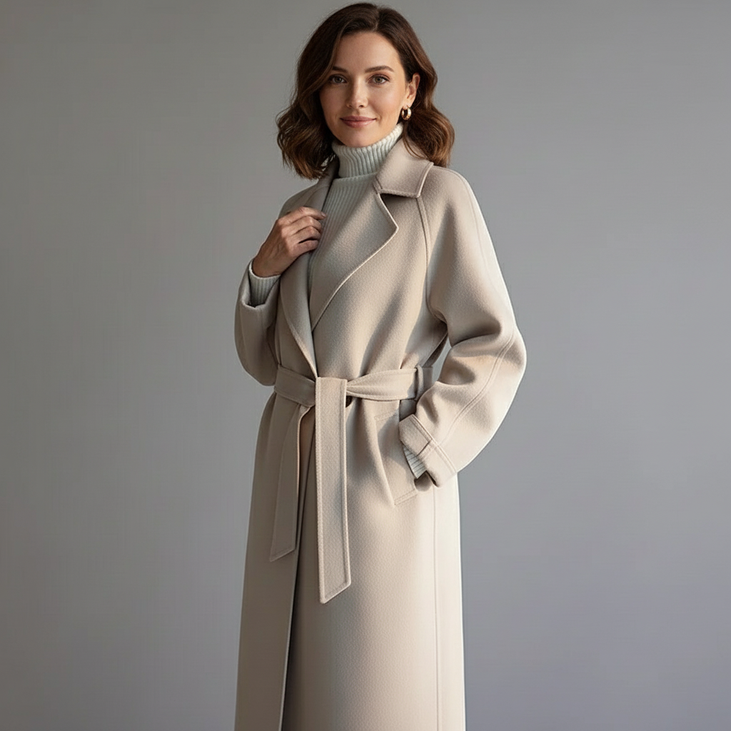GRACE |  Elegante Chaqueta con Cinturón Estructurado