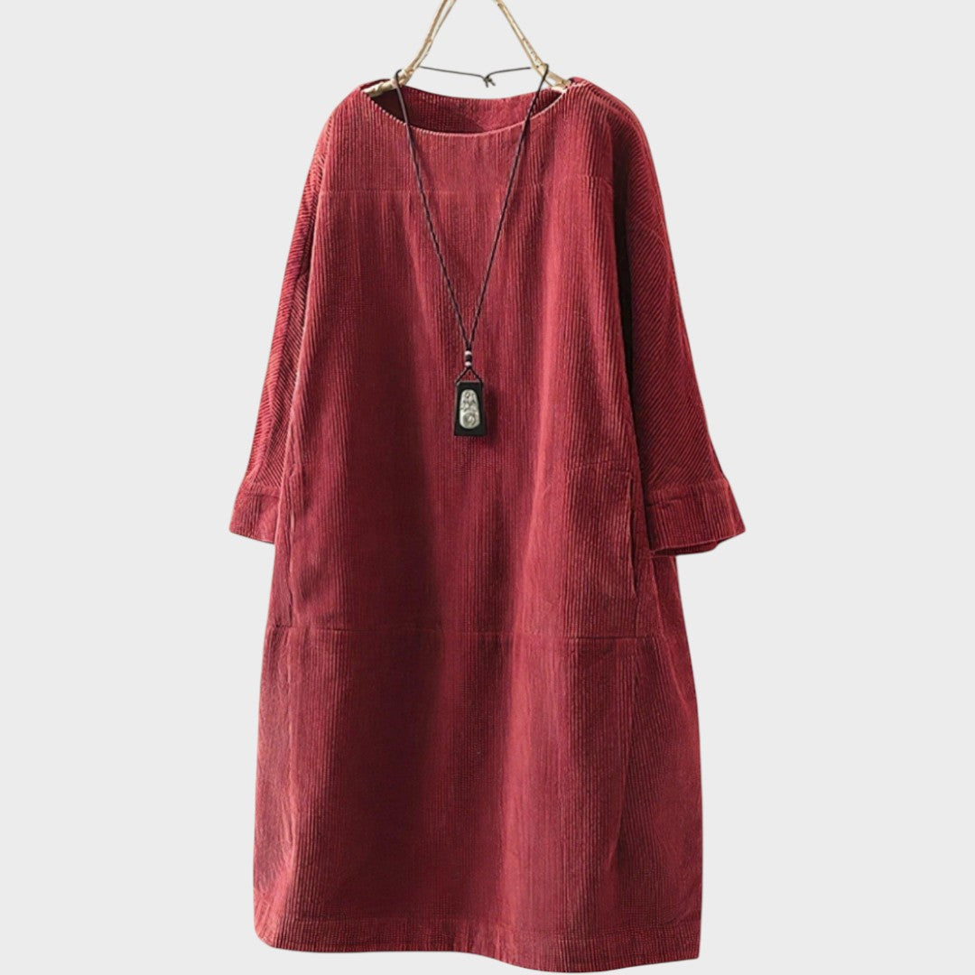 Paula | Vestido de Pana