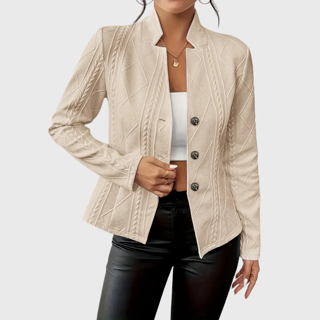 OLIVIA |  Blazer con detalles elegantes